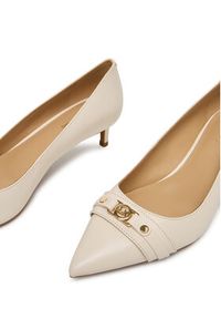 MICHAEL Michael Kors Czółenka Mandy Flex 40T5MAMP1L Écru. Materiał: skóra. Obcas: na szpilce #5