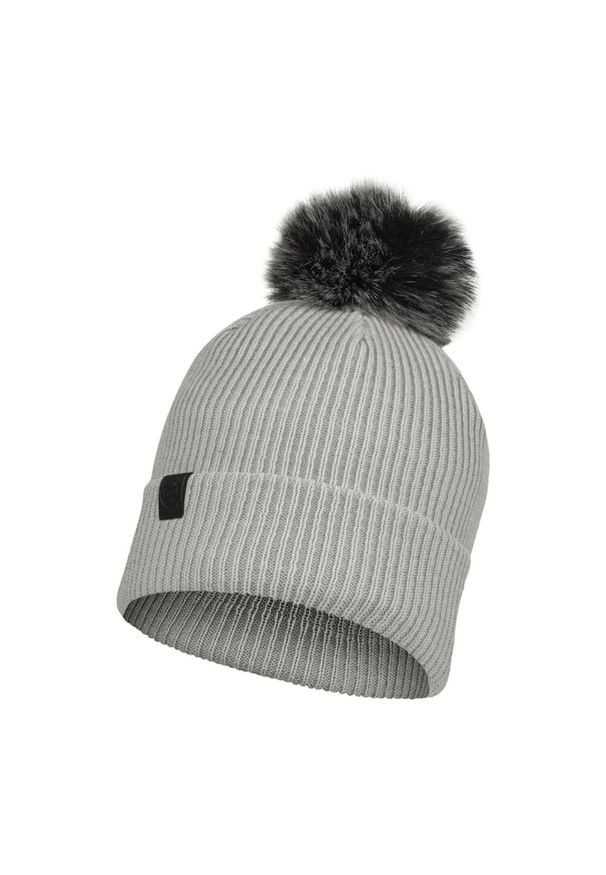 Czapka zimowa damska Buff Knitted Hat. Kolor: szary. Materiał: akryl. Sezon: zima. Styl: sportowy
