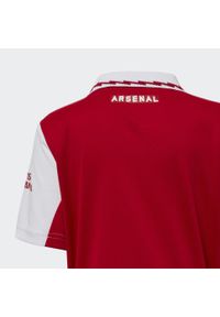 Adidas - Arsenal 22/23 Home Mini Kit. Kolor: czerwony, wielokolorowy, biały. Materiał: materiał