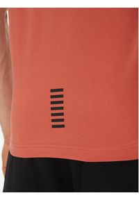 EA7 Emporio Armani Polo 8NPF14 PJVQZ U3010 Pomarańczowy Regular Fit. Typ kołnierza: polo. Kolor: pomarańczowy. Materiał: bawełna