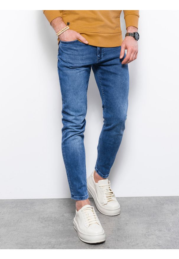 Niebieskie spodnie Ombre Clothing