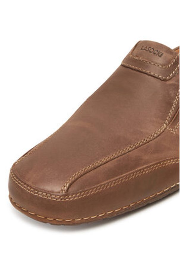 Lasocki Półbuty PENE-17 MI08 Brązowy. Kolor: brązowy. Materiał: skóra