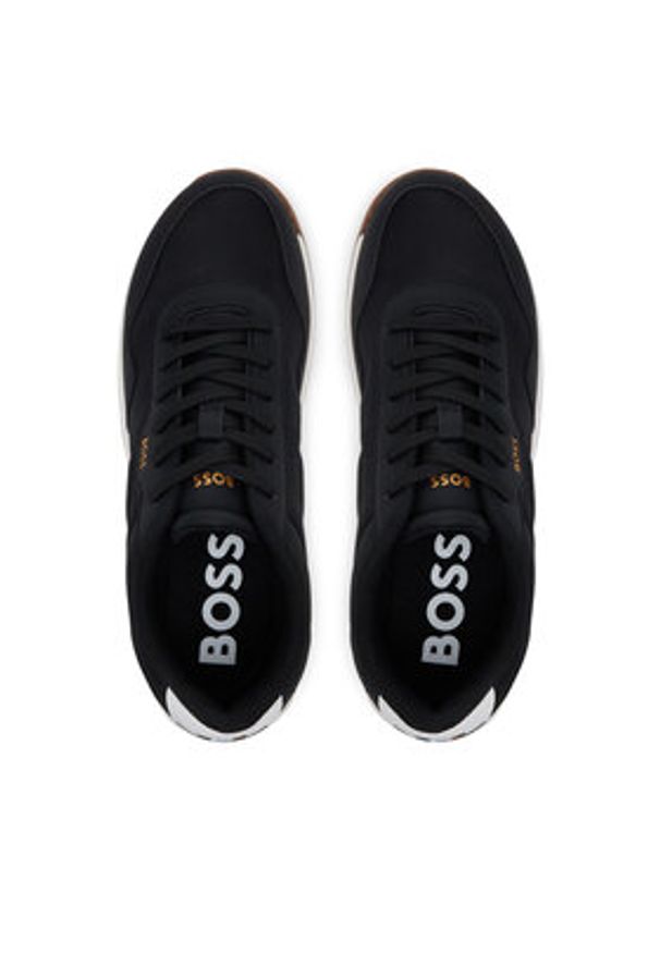 BOSS Sneakersy Titanium 50536481 Czarny. Kolor: czarny. Materiał: materiał