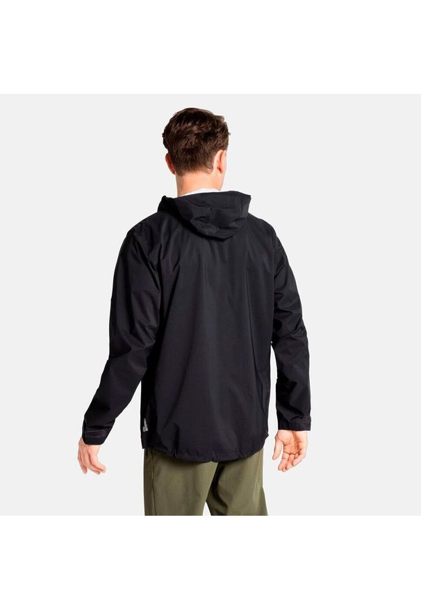 Kurtka techniczna męska Odlo AEGIS 2.5l Waterproof hardshell. Kolor: wielokolorowy, czarny, szary. Materiał: hardshell