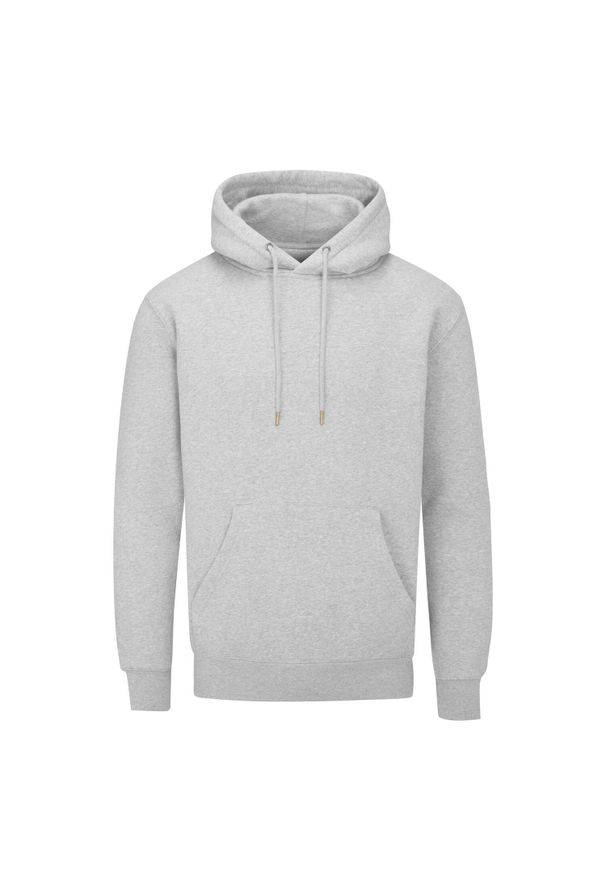 MANTIS - Bluza Z Kapturem Unisex Dla Dorosłych. Typ kołnierza: kaptur. Kolor: szary. Materiał: polar. Sport: turystyka piesza