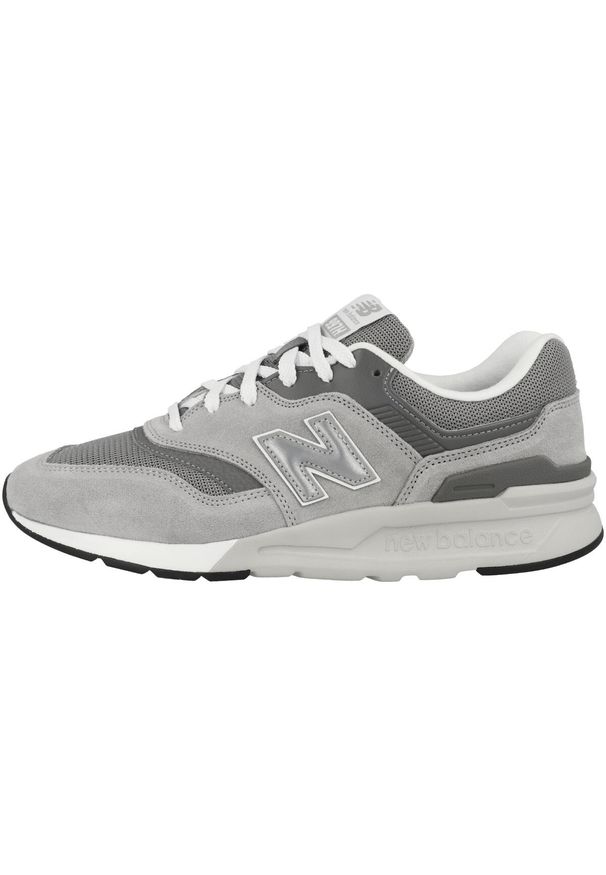 Buty do chodzenia męskie New Balance 997. Zapięcie: sznurówki. Kolor: szary. Materiał: tkanina, materiał, skóra, syntetyk. Szerokość cholewki: normalna. Sport: turystyka piesza