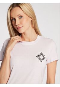 Puma T-Shirt SWxP Graphic 535735 Różowy Regular Fit. Kolor: różowy. Materiał: bawełna #4