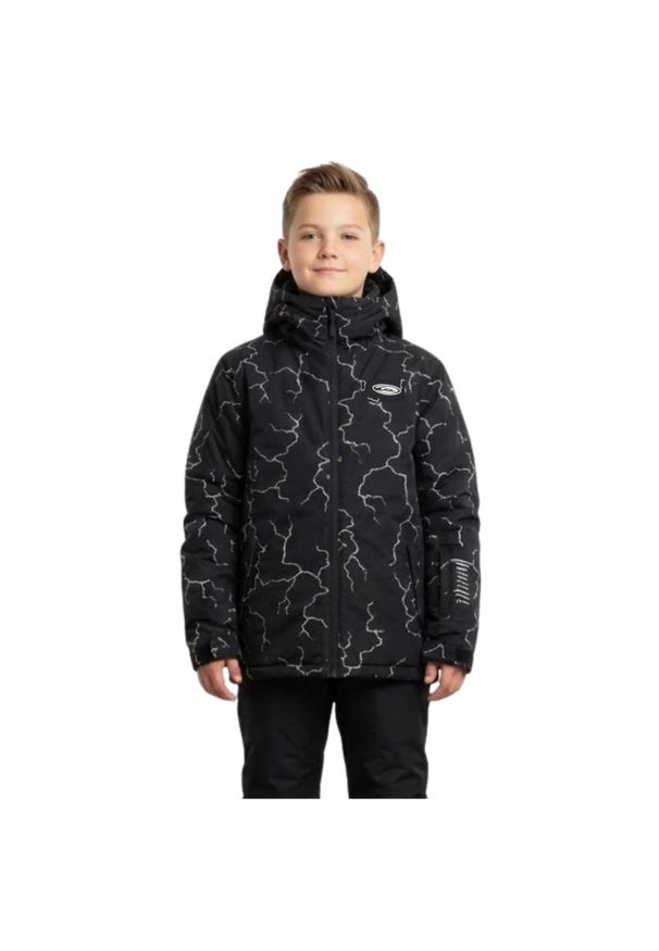 Kurtka narciarska dla dzieci Quiksilver High In The Hood. Kolor: czarny. Materiał: poliester. Sezon: zima. Sport: narciarstwo