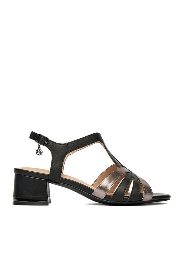 Lasocki Sandały CEO-25F575-1 Czarny. Kolor: czarny. Materiał: skóra