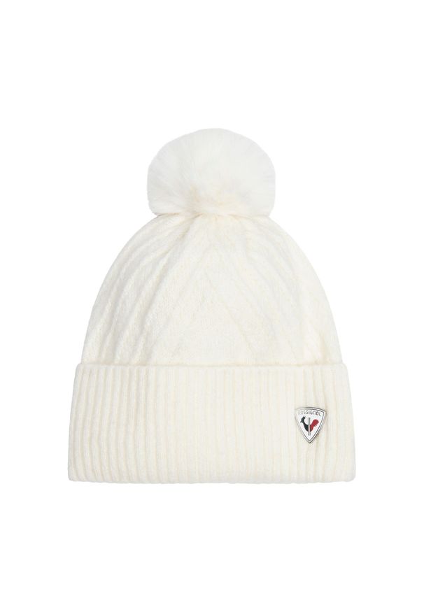Czapka zimowa damska Rossignol Sara. Kolor: biały. Sezon: zima. Styl: sportowy