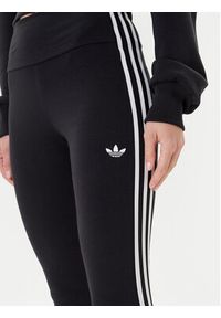 Adidas - adidas Legginsy adicolor 3-Stripes JX5242 Szary Slim Fit. Kolor: szary. Materiał: bawełna
