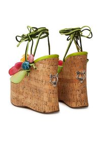 Naked Wolfe Sandały Sunflower Zielony. Kolor: zielony. Materiał: skóra, zamsz #4