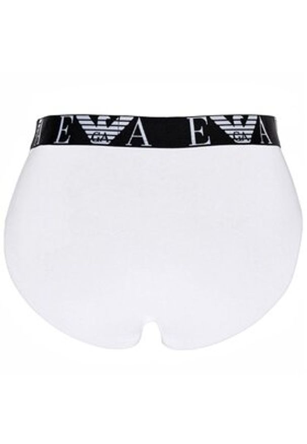 Emporio Armani Underwear Komplet 3 par slipów EM000258 AF14131 M0066 Biały. Kolor: biały. Materiał: bawełna