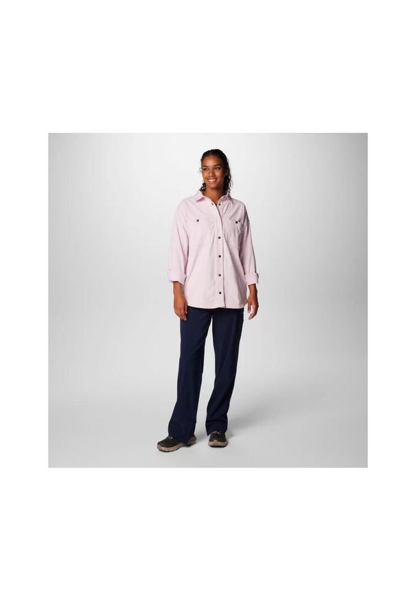 columbia - Koszula damska Columbia Blue Point Creek Corduro. Kolor: różowy