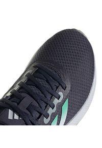 Adidas - Buty adidas Runfalcon 3 W HP7562 niebieskie. Zapięcie: sznurówki. Kolor: niebieski. Materiał: guma. Szerokość cholewki: normalna. Model: Adidas Cloudfoam. Sport: bieganie