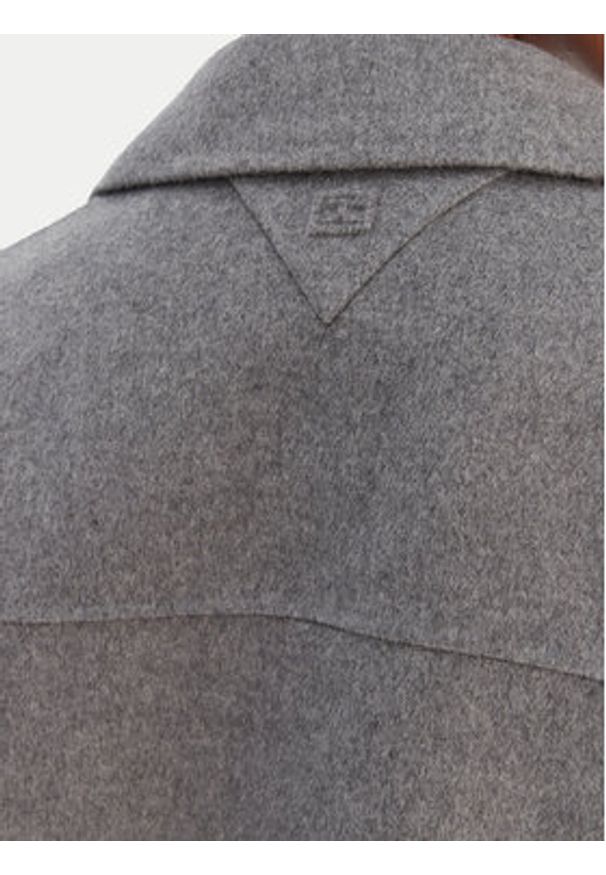 TOMMY HILFIGER - Tommy Hilfiger Kurtka przejściowa WW0WW47759 Szary Relaxed Fit. Kolor: szary. Materiał: syntetyk