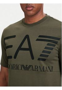 EA7 Emporio Armani T-Shirt 7M002200 AF27188 U7014 Zielony Regular Fit. Kolor: zielony. Materiał: bawełna #2