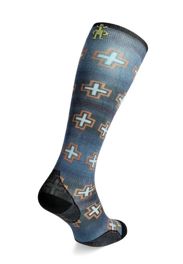 Skarpety narciarskie męskie Smartwool Ski Zero Cushion. Kolor: niebieski. Sport: narciarstwo