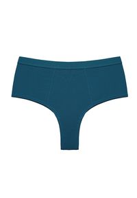 Intica - Brazyliany z wysokim stanem z elastycznego materiału Heddie. Stan: podwyższony. Kolor: zielony. Materiał: materiał