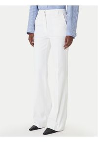 Marella Jeansy Esodo 2613131034 Biały Flare Fit. Kolor: biały #1