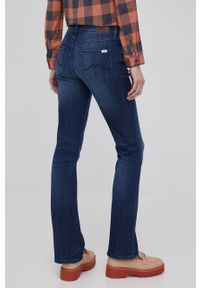 Mustang jeansy Mary Boot damskie high waist. Stan: podwyższony. Kolor: niebieski