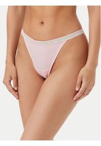 Juicy Couture Komplet 3 par stringów JCTTH125982 Kolorowy. Materiał: syntetyk. Wzór: kolorowy #4