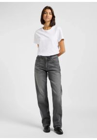 Lee - DAMSKIE SPODNIE LEE RIDER CLASSIC DUCK GREY 112363808 #4