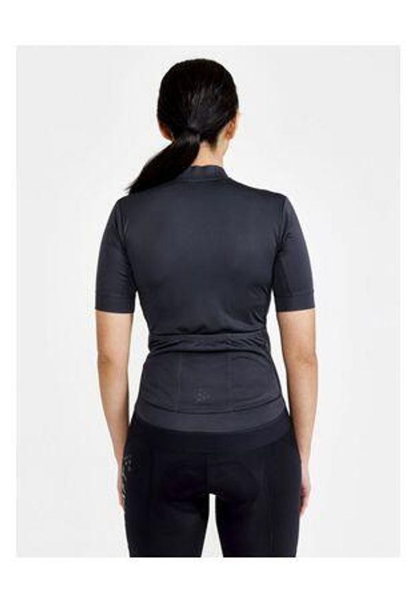 Damska koszulka Craft essence. Kolor: wielokolorowy, szary, fioletowy. Sport: kolarstwo