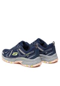 skechers - Skechers Półbuty Vast Adventure 149820/NVGY Granatowy. Kolor: niebieski. Materiał: materiał #4