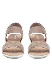 Geox Sandały D Sandal Vega D02R6F 09ACF C5004 Brązowy. Kolor: brązowy. Materiał: skóra #5