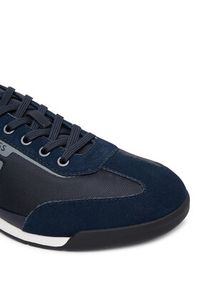 BOSS Sneakersy Nitan 50557886 Granatowy. Kolor: niebieski. Materiał: materiał #4
