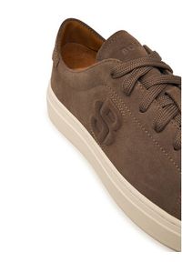 BOSS Sneakersy Kieran 50569228 Brązowy. Kolor: brązowy. Materiał: skóra, zamsz #2