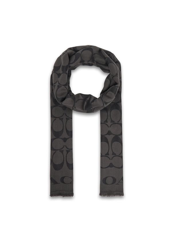 Szalik Coach. Kolor: czarny