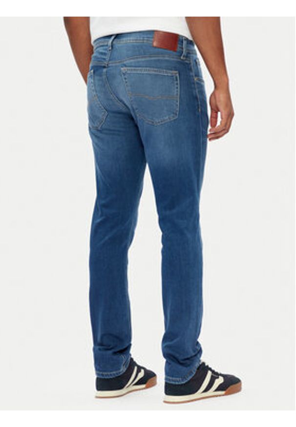 Pepe Jeans Jeansy PM207389 Niebieski Slim Fit. Kolor: niebieski