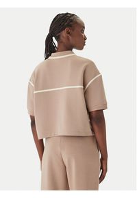 Guess Polo V6GP01 K2945 Beżowy Oversize. Typ kołnierza: polo. Kolor: beżowy. Materiał: syntetyk #2