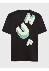 HUF T-Shirt Abecedarian TS01949 Czarny Regular Fit. Kolor: czarny. Materiał: bawełna