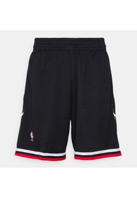 Krótka koszulka Mitchell & Ness Swingman Chicago Bulls '97 czarna. Kolor: czarny. Długość: krótkie. Sport: skateboard #1