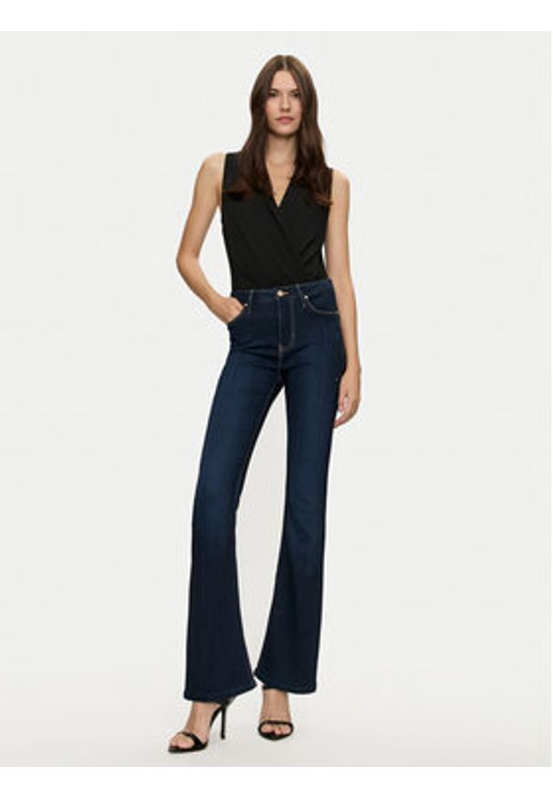 Guess Jeansy W4BA0L D5HC1 Granatowy Skinny Fit. Kolor: niebieski