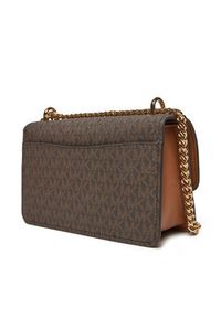 MICHAEL Michael Kors Torebka Claire 30R5GC7L3B Brązowy. Kolor: brązowy. Materiał: skórzane