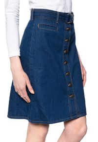 Lee - DAMSKA SPÓDNICA JEANSOWA LEE BELTED SKIRT L38IKE36. Materiał: jeans