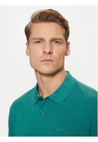 BOSS Polo Pallas 50468362 Zielony Regular Fit. Typ kołnierza: polo. Kolor: zielony. Materiał: bawełna #3