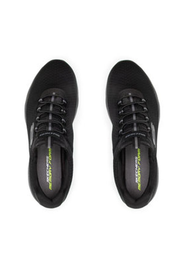 skechers - Skechers Sneakersy Summits 52811/BBK Czarny. Kolor: czarny. Materiał: materiał