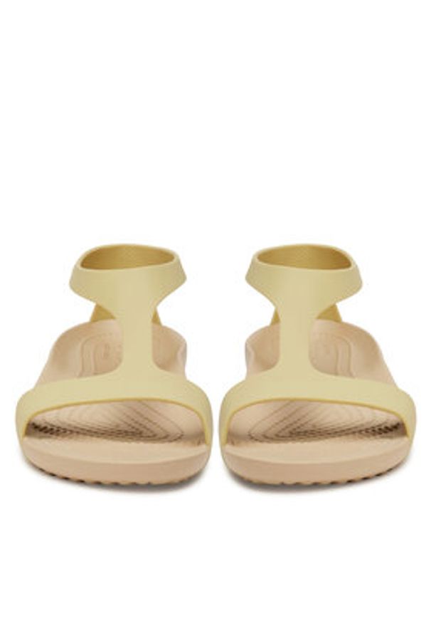 Crocs Sandały SERENA SANDAL 205469-212 Zielony. Kolor: zielony