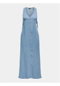 only - ONLY Sukienka letnia Brighton 15318546 Niebieski Loose Fit. Kolor: niebieski. Materiał: wiskoza. Sezon: lato #3