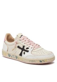 Premiata Sneakersy Bsktclad BSKT CLAYD VAR 6783 Écru. Materiał: skóra