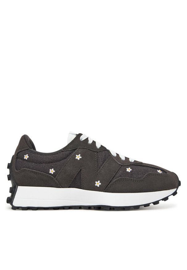 New Balance Sneakersy WS327DCB Czarny. Kolor: czarny. Materiał: skóra, zamsz
