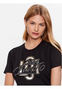 Liu Jo T-Shirt CF3320 JS003 Czarny Regular Fit. Kolor: czarny. Materiał: bawełna #5