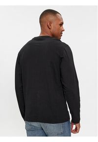 Calvin Klein Longsleeve Logo K10K112891 Czarny Regular Fit. Kolor: czarny. Materiał: bawełna. Długość rękawa: długi rękaw