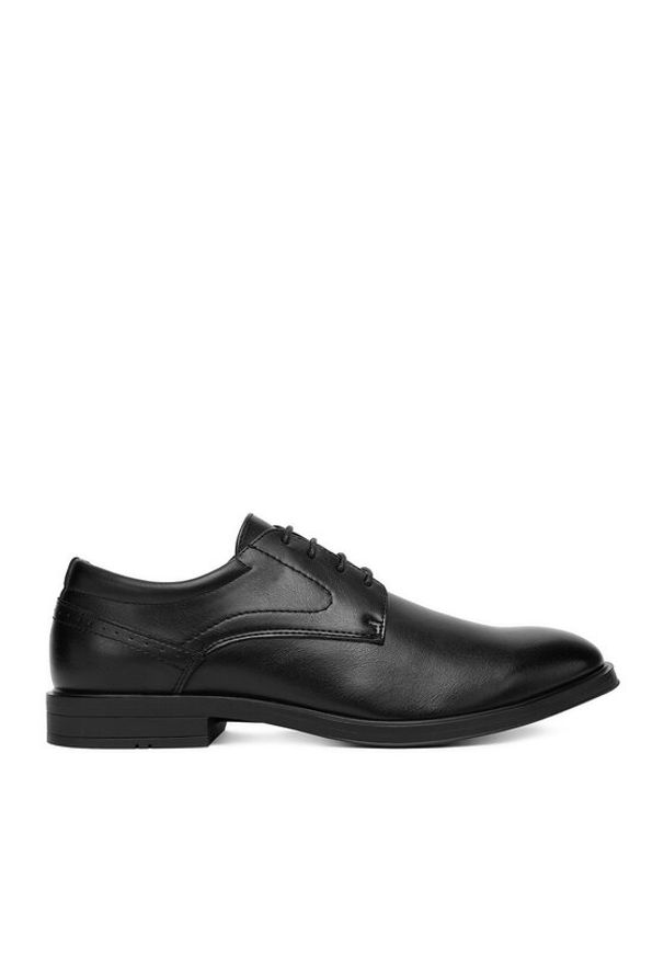 Lanetti Półbuty CEO-M33606-5 Czarny. Kolor: czarny. Materiał: syntetyk, materiał