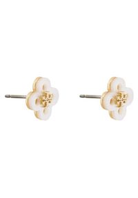 Tory Burch Kolczyki Clover Stud Earring 184411 Złoty. Materiał: metalowe. Kolor: złoty #2